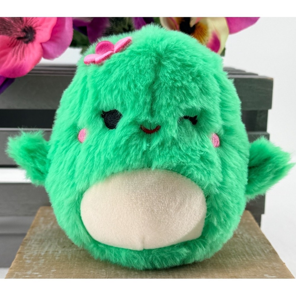 Squishmallows Maritza Green Cactus Plush 5" Kellytoy Jazwares 2024 Cute Soft